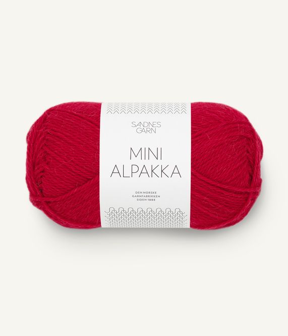 Hovedbilde Mini Alpakka 4219 True Red